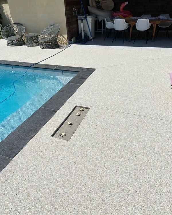 Tapis de marbre en r&eacute;sine